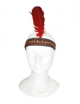 Αποκριάτικο Διακοσμητικό Κεφαλιού Ινδιάνου Με Φτερό             από την εταιρία Epilegin. Αποκριάτικο Διακοσμητικό Κεφαλιού Ινδιάνου Με Φτερό             από την εταιρία Epilegin.
