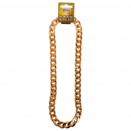 Αποκριάτικη Αλυσίδα Λαιμού Χρυσή Μεγάλη από την εταιρία Epilegin. Αποκριάτικη Αλυσίδα Λαιμού Χρυσή Μεγάλη από την εταιρία Epilegin.