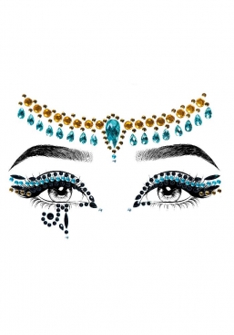 Αυτοκόλλητα Face Jewels Cleopatra από την εταιρία Epilegin. Αυτοκόλλητα Face Jewels Cleopatra από την εταιρία Epilegin.