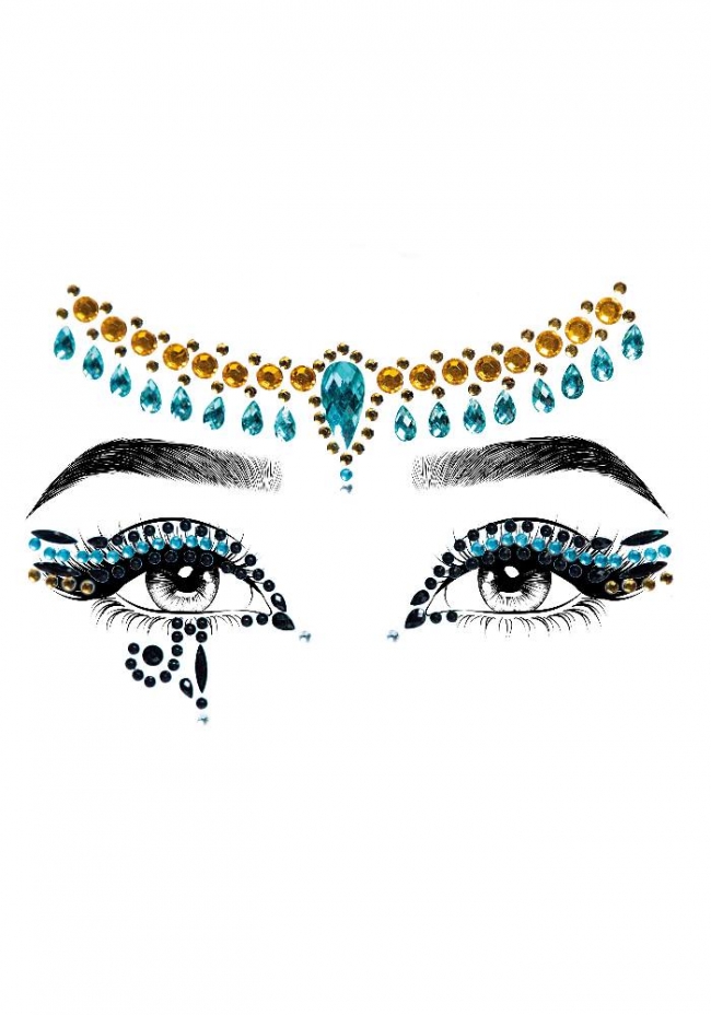   Face Jewels "Cleopatra"    Epilegin. 