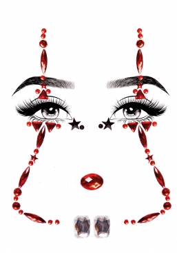 Αυτοκόλλητα Face Jewels Crime Clown από την εταιρία Epilegin. Αυτοκόλλητα Face Jewels Crime Clown από την εταιρία Epilegin.