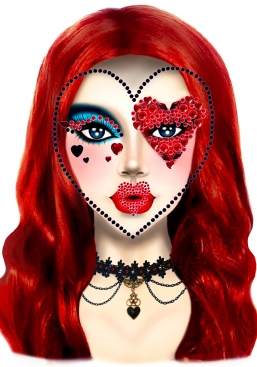 Αυτοκόλλητα Face Jewels Queen Adhesive από την εταιρία Epilegin. Αυτοκόλλητα Face Jewels Queen Adhesive από την εταιρία Epilegin.