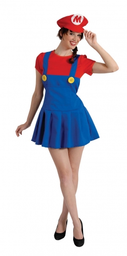 Αποκριάτικη στολή Super Mario Γυναίκα από την εταιρία Epilegin. Αποκριάτικη στολή Super Mario Γυναίκα από την εταιρία Epilegin.