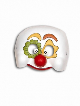 Αποκριάτικη πλαστική μάσκα κλόουν από την εταιρία Epilegin. Αποκριάτικη πλαστική μάσκα κλόουν από την εταιρία Epilegin.