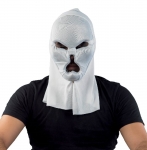  Αποκριάτικη μάσκα φάντασμα λευκή 
