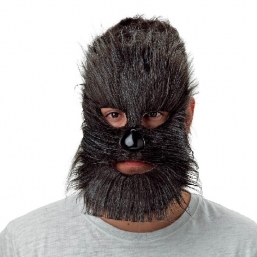 Αποκριάτικη τριχωτή μάσκα προσώπου με μύτη από την εταιρία Epilegin. Αποκριάτικη τριχωτή μάσκα προσώπου με μύτη από την εταιρία Epilegin.