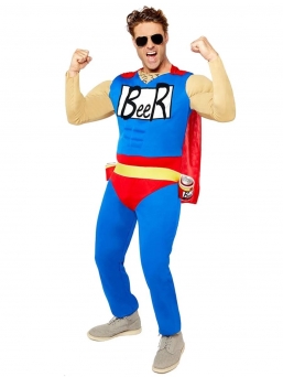 Αποκριάτικη στολή Super Beer Man από την εταιρία Epilegin. Αποκριάτικη στολή Super Beer Man από την εταιρία Epilegin.