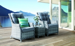 Σαλόνι Rattan 3τμχ  Monique Light Grey από την εταιρία Epilegin. Σαλόνι Rattan 3τμχ  Monique Light Grey από την εταιρία Epilegin.