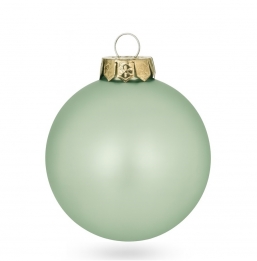 Χριστουγεννιάτικη μπάλα Γυάλινη Sage Green Matte 10cm  από την εταιρία Epilegin. Χριστουγεννιάτικη μπάλα Γυάλινη Sage Green Matte 10cm  από την εταιρία Epilegin.
