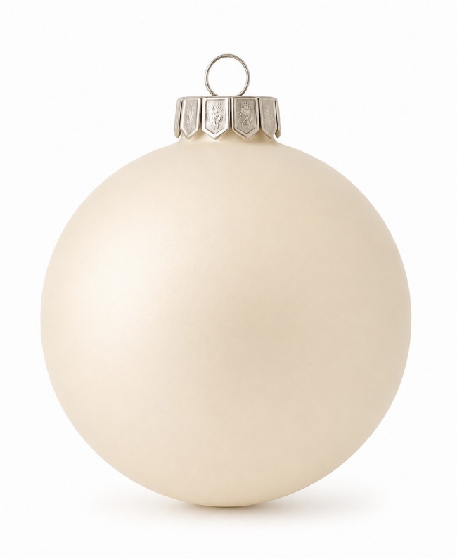  ����������������� ����� ������� Christmas Off White Matte 8cm ��� ��� ������� Epilegin. 