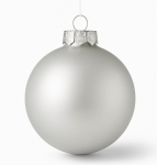     Shiny Silver Matte 8cm 