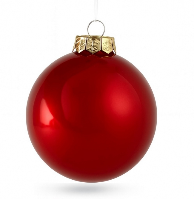    Christmas Red Pearl 8cm     Epilegin. 