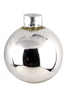 Γυάλινη χριστουγεννιάτικη μπαλα Glossy Bright Silver 10cm από την εταιρία Epilegin. Γυάλινη χριστουγεννιάτικη μπαλα Glossy Bright Silver 10cm από την εταιρία Epilegin.
