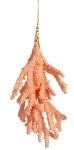  Χριστουγεννιάτικο διακοσμητικό κοράλλι ροζ 18εκ 
