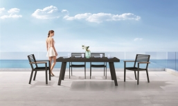   & Teak Higold 7pcs York Charcoal    Epilegin.