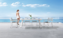   & Teak Higold 7pcs York White    Epilegin.