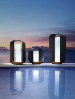 Φωτιστικό Αλουμινίου & Teak Higold Onda 25x25x60cm από την εταιρία Epilegin. Φωτιστικό Αλουμινίου & Teak Higold Onda 25x25x60cm από την εταιρία Epilegin.