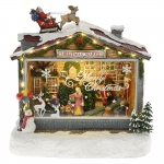   "Christmas Shop"  led  ,    27x15x27 