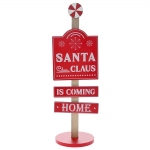     "Santa is coming"  11x38 