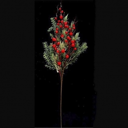 Χριστουγεννιάτικο διακοσμητικό κλαδί πράσινο με κόκκινα berries 66εκ από την εταιρία Epilegin. Χριστουγεννιάτικο διακοσμητικό κλαδί πράσινο με κόκκινα berries 66εκ από την εταιρία Epilegin.