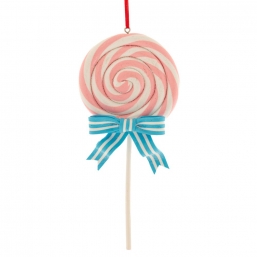 Χριστουγεννιάτικο polyresin κρεμαστό στολίδι Pink Lollipop 7x16εκ από την εταιρία Epilegin. Χριστουγεννιάτικο polyresin κρεμαστό στολίδι Pink Lollipop 7x16εκ από την εταιρία Epilegin.