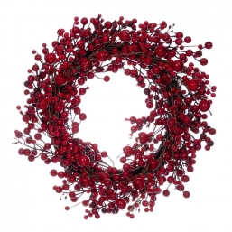 Χριστουγεννιάτικο διακοσμητικό στεφάνι με κόκκινα berries 60εκ από την εταιρία Epilegin. Χριστουγεννιάτικο διακοσμητικό στεφάνι με κόκκινα berries 60εκ από την εταιρία Epilegin.