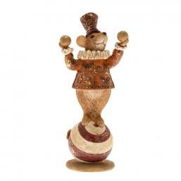  polyresin  Circus Mouse   7,5x5,5x17    Epilegin.