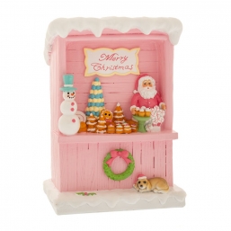 Χριστουγεννιάτικο polyresin Candy Shop ροζ 17x11x24εκ  από την εταιρία Epilegin. Χριστουγεννιάτικο polyresin Candy Shop ροζ 17x11x24εκ  από την εταιρία Epilegin.
