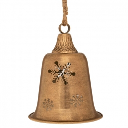 Μεταλλική διακοσμητική Καμπάνα Antique Gold Φ19,5 x 58cm από την εταιρία Epilegin. Μεταλλική διακοσμητική Καμπάνα Antique Gold Φ19,5 x 58cm από την εταιρία Epilegin.