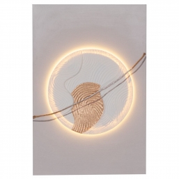 ������� ����� Warm Led Copper Circle 80x80cm ��� ��� ������� Epilegin.
