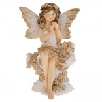  ����������������� polyresin ������� ������� "Sitting Fairy" ����� 8x7x12�� 