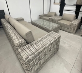   Rattan 4pcs Rocabella Light Grey 