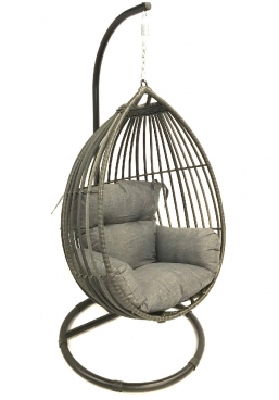 Κρεμαστή κούνια Relax Wicker Eggor Grey από την εταιρία Epilegin. Κρεμαστή κούνια Relax Wicker Eggor Grey από την εταιρία Epilegin.