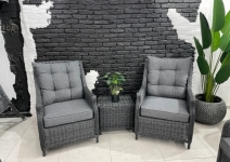   Rattan 3  Monique Dark Grey 