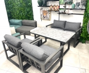   4pcs Alu Kansas Dark Grey 