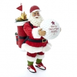    "Santa with Golf" 28cm 