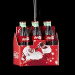  Χριστουγεννιάτικη κρεμαστή συσκευασία CocaCola 7εκ 