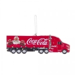  Συλλεκτικό κρεμαστό στολίδι polyresin "Coca-Cola Truck" 9cm 