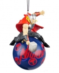  Χριστουγεννιάτικη πλαστική μπάλα Thor marvel 13εκ 