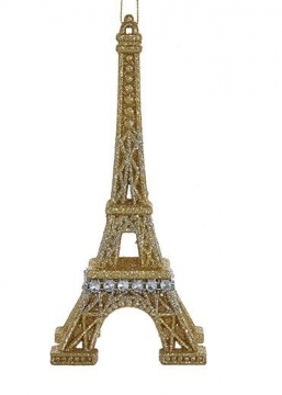 Χριστουγεννιάτικο ακρυλικό στολίδι Eiffel Tower χρυσό  από την εταιρία Epilegin. Χριστουγεννιάτικο ακρυλικό στολίδι Eiffel Tower χρυσό  από την εταιρία Epilegin.