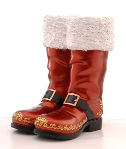  polyresin  Santa boots  39    Epilegin.
