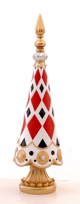  polyresin  Chessboard tree 47    Epilegin.