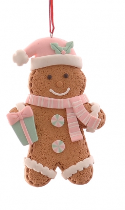Χριστουγεννιάτικο polyresin κρεμαστό Gingerbread gift 13εκ από την εταιρία Epilegin. Χριστουγεννιάτικο polyresin κρεμαστό Gingerbread gift 13εκ από την εταιρία Epilegin.
