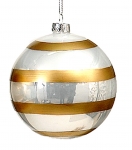 Χριστουγεννιατικη μπαλα γυάλινη "Shiny Pearl" 10εκ 