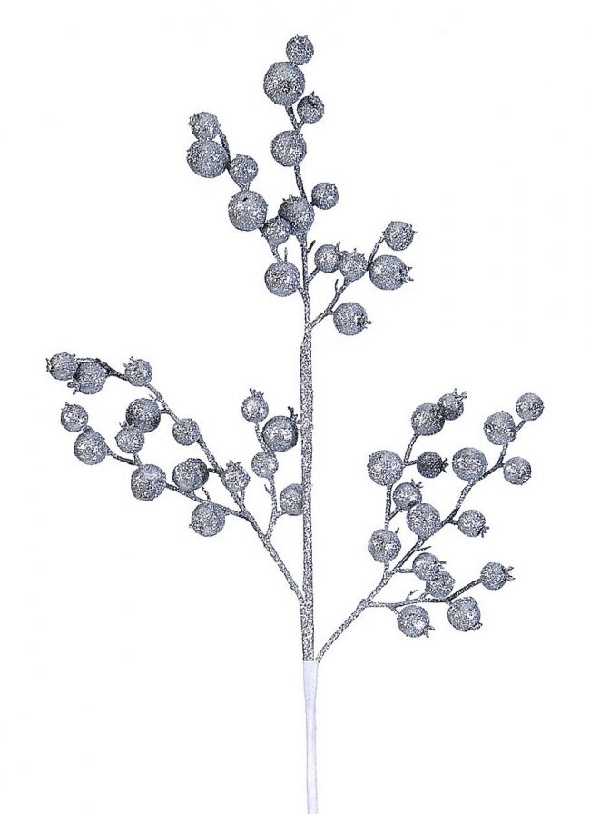    Berries Glitter Silver 60cm    Epilegin. 