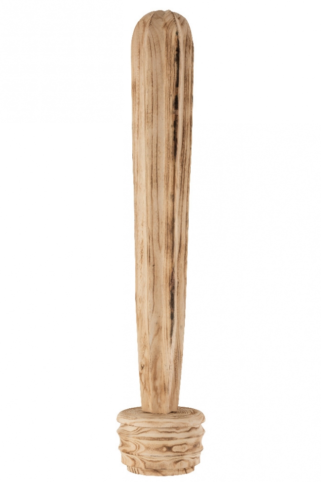  Διακοσμητικός ξύλινος κάκτος φυσικός 22x15x88cm από την εταιρία Epilegin. 