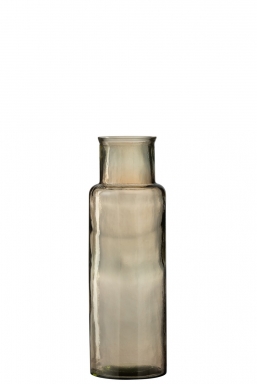 Γυάλινο βάζο Cylinder light brown 15x15x45cm  από την εταιρία Epilegin. Γυάλινο βάζο Cylinder light brown 15x15x45cm  από την εταιρία Epilegin.