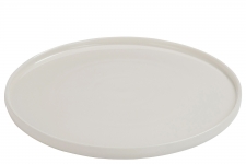  Πιάτο από πορσελάνη λευκό 31.2x31.2x1.6cm 