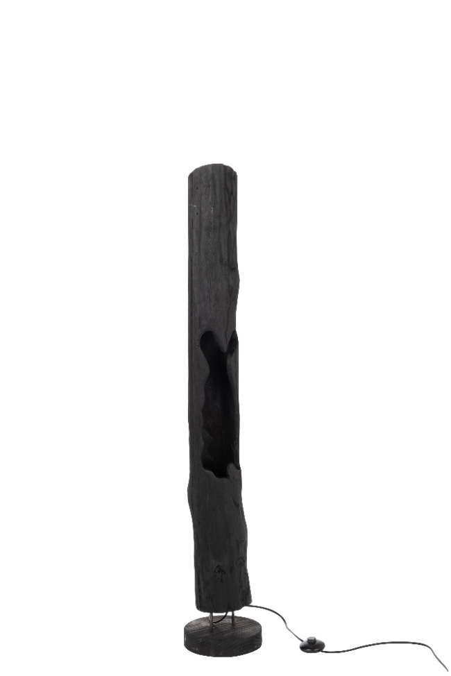  Διακοσμητικό επιδαπέδιο φωτιστικό Paul μαύρο 21x21x130cm από την εταιρία Epilegin. 