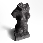  Διακοσμητικό άγαλμα γυναικείο σωμα 28Χ18Χ52εκ 